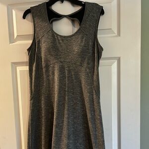 Grey Prana athletic dress. Great with boots and Jean jacket.